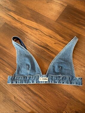 FUBU Forever 21 Denim Bralette